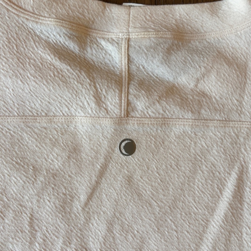 ZYIA Active Cream Cotton Blend Top - Picture 7 of 7